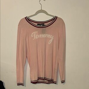 Tommy Hilfiger Light Pink Knit Top